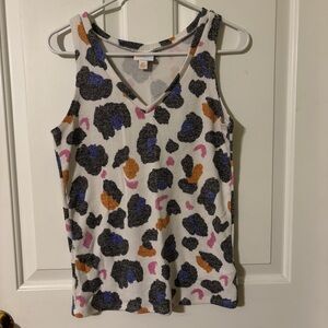 LuLaRoe Colorful Leopard Print Tank Top